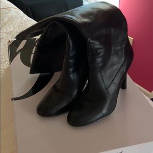 Nine West leather boots 9.5